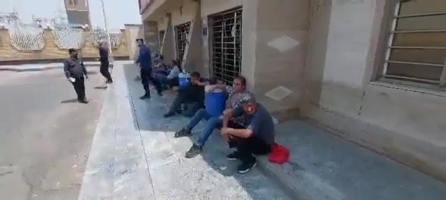 Khuzestan province, southwest Iran: Eighth day of strikes and protests by contract workers of the Razi Petrochemical company. Two protesting workers who had been arrested earlier in the week have not been released yet
