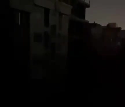 Shiraz, southern Iran: Fed up with constant electricity outages and lack of measures by regime authorities, locals chant Down with Khamenei.
