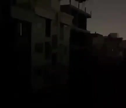 Shiraz, southern Iran: Fed up with constant electricity outages and lack of measures by regime authorities, locals chant Down with Khamenei.