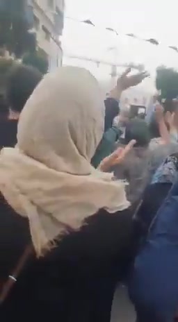 Shiraz, southern Iran:Angry locals rally in front of the governorate to protest constant and prolonged power and water outages. Protesters chant Freedom, Freedom, Freedom and Iranians will die but won't accept disgrace