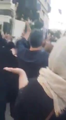 Shiraz, southern Iran:Angry locals rally in front of the governorate to protest constant and prolonged power and water outages. Protesters chant Freedom, Freedom, Freedom and Iranians will die but won't accept disgrace