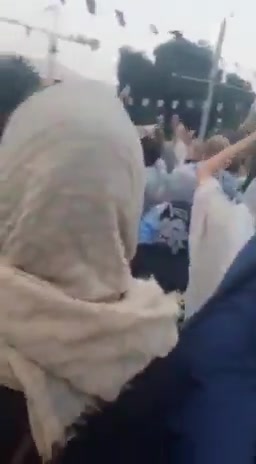 Shiraz, southern Iran:Angry locals rally in front of the governorate to protest constant and prolonged power and water outages. Protesters chant Freedom, Freedom, Freedom and Iranians will die but won't accept disgrace