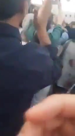 Shiraz, southern Iran:Angry locals rally in front of the governorate to protest constant and prolonged power and water outages. Protesters chant Freedom, Freedom, Freedom and Iranians will die but won't accept disgrace