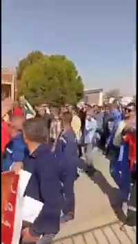 More footage of protest rally by oil sector workers in Gachsaran