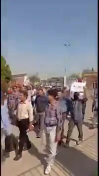 More footage of protest rally by oil sector workers in Gachsaran