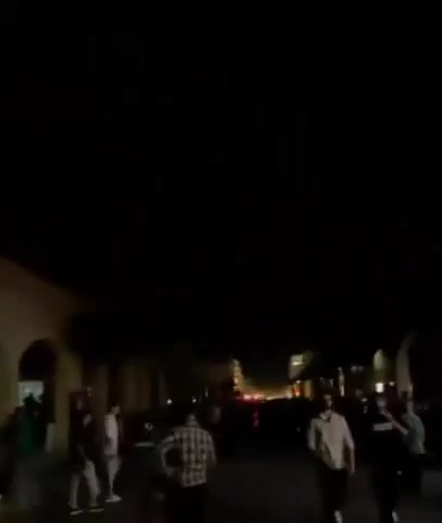 Gachsaran, southwest Iran: Shopkeepers protest power outages and business disruptions. At the height of daily bustle and activity, the electricity is cut, causing serious disruptions to businesses and everyday life