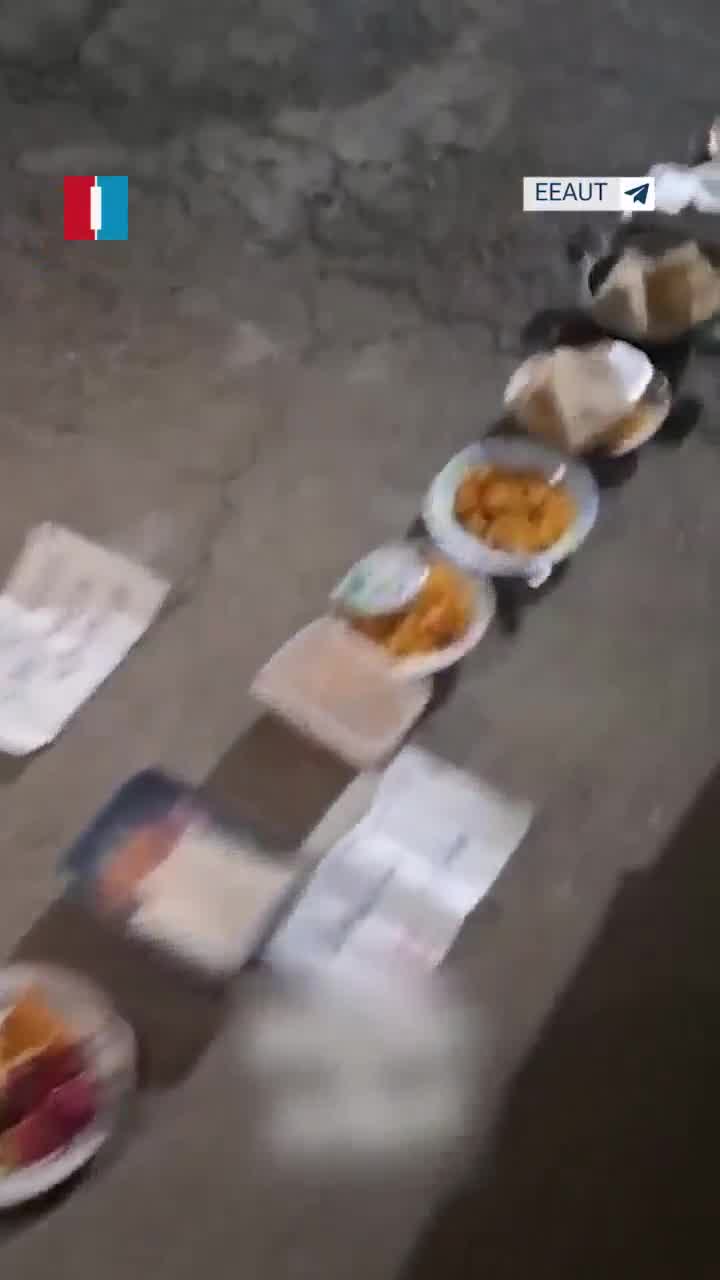 Video shows Tehran University students staging a protest at Chamran dormitory on Saturday night, placing their food trays on the ground in anger over a 47% price hike and poor quality meals, according to footage shared by Amir Kabir Telegram channel