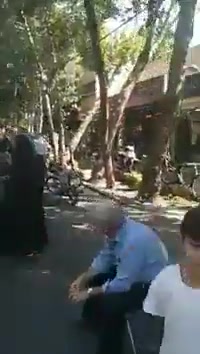 Isfahan, central Iran: Retirees of the steel industry rallied in front of the Steel Pension Fund office to express their frustration over their living conditions and the indifference of the government and parliament