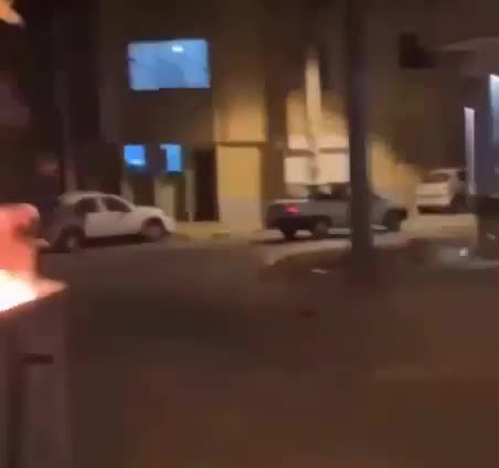 More footage of anti-regime protests in Sabzevar. Protesters block roads with fire and chant slogans such as Down with the dictator and Down with Khamenei