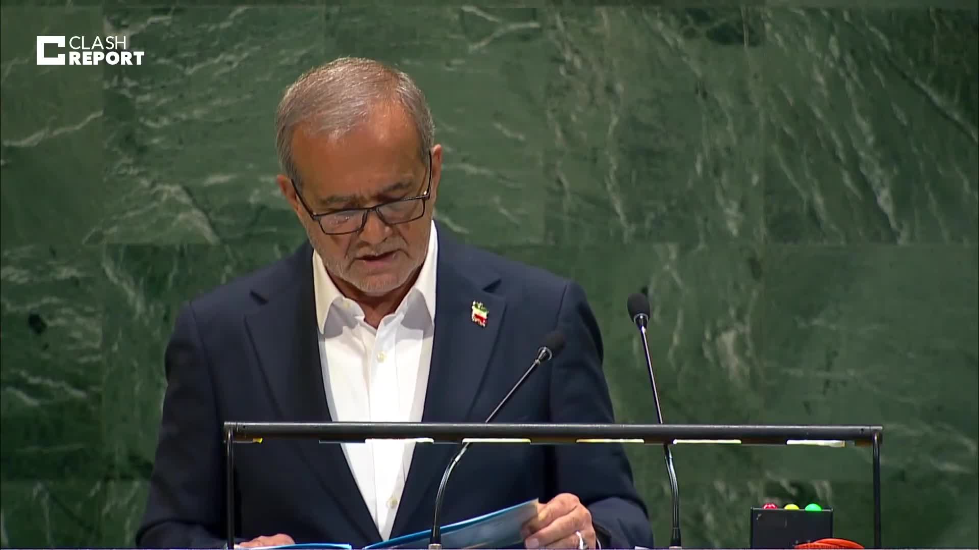 Iranian President Pezeshkian: We welcome the defensive pact between Saudi Arabia and Pakistan as a beginning for a comprehensive regional security system with the cooperation of the Muslim states of West Asia