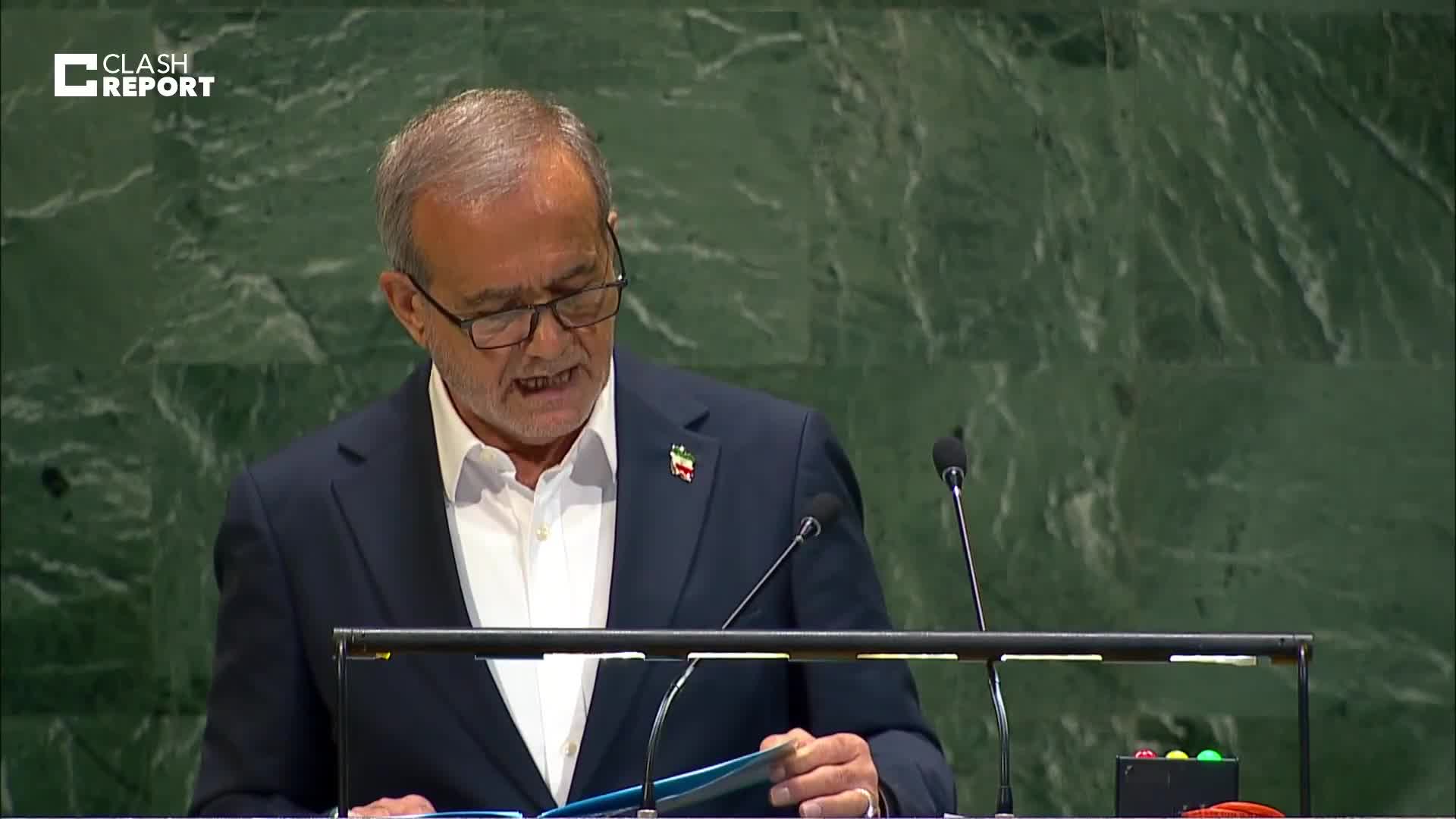 Iranian President Pezeshkian: We welcome the defensive pact between Saudi Arabia and Pakistan as a beginning for a comprehensive regional security system with the cooperation of the Muslim states of West Asia