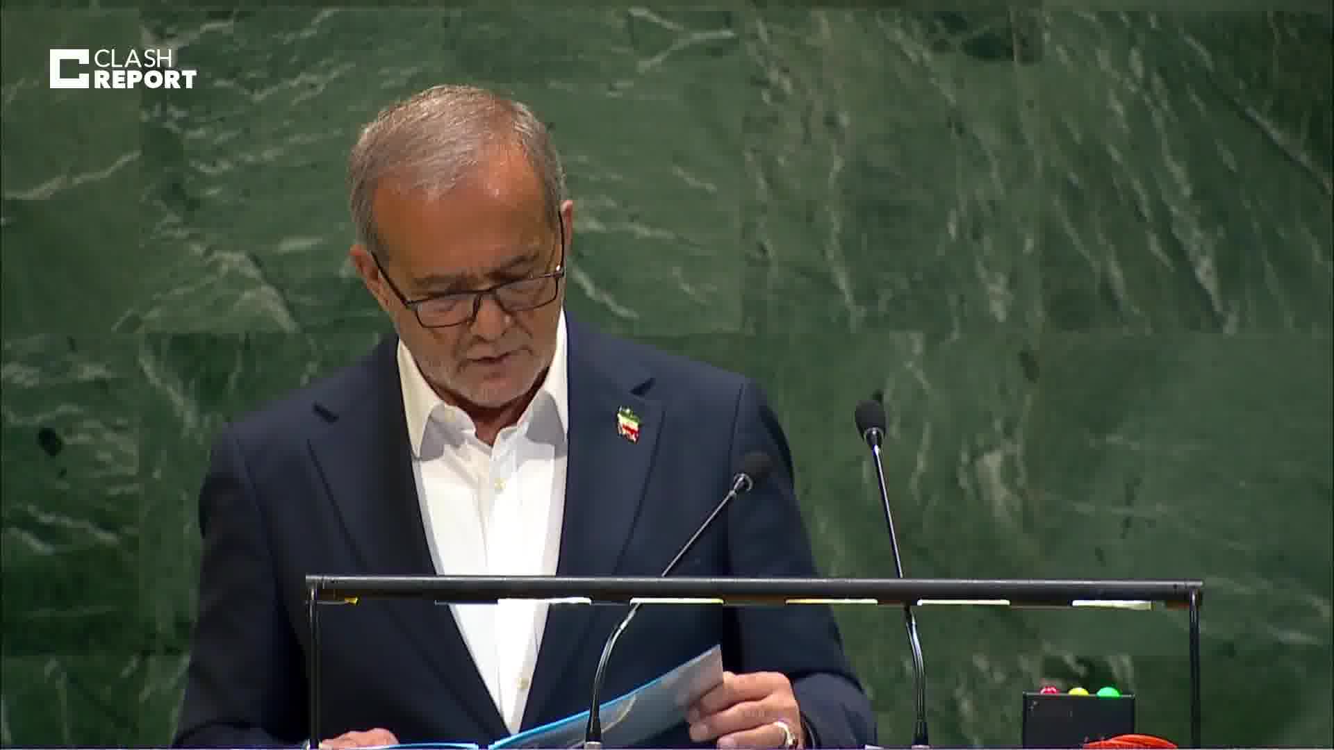 Iranian President Pezeshkian: We welcome the defensive pact between Saudi Arabia and Pakistan as a beginning for a comprehensive regional security system with the cooperation of the Muslim states of West Asia