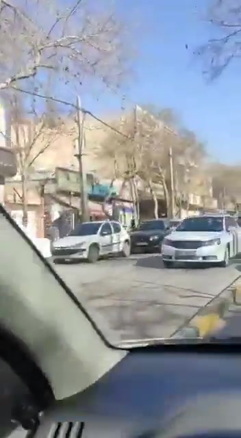 Ahmadabad Street, Isfahan   Dec. 31 — Local merchants join the ongoing protests, showing solidarity with nationwide demonstrations against economic hardships and regime mismanagement