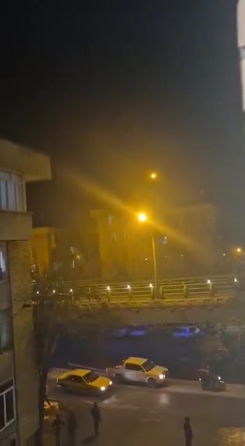 Iran Protests - December 31, 2025: Night protests in Hamedan against the mullahs' regime, chanting 'Death to Khamenei,' with clashes between protesters and repressive forces ongoing