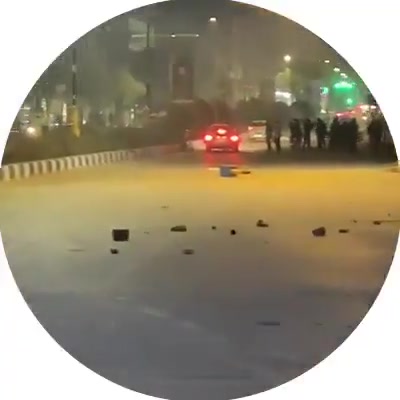 The governor's office in Bostan al-Mulk, Ahvaz, was set on fire