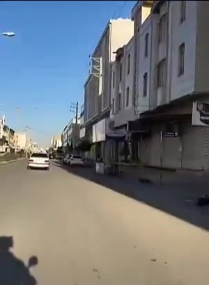 Bandar Ganaveh, southern Iran: The market is in full shutdown as merchants go on strike on the fifth day of nationwide uprising, protesting deteriorating economic conditions, regime corruption, and repressive policies toward citizens