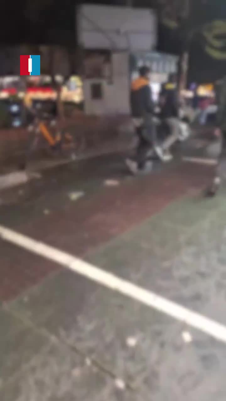 Footage reportedly of protesters in the Narmak neighborhood of Tehran tonight. Video obtained by Iran International shows the attack by riot police on protesters in the Narmak neighborhood of Tehran on Saturday, January 3.