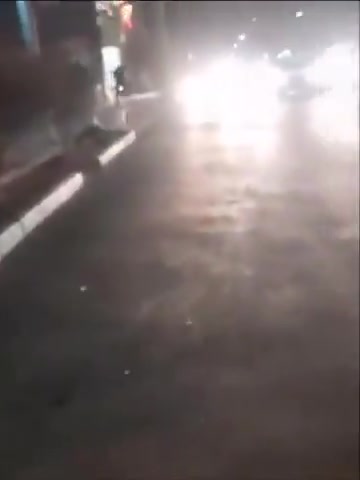 Yazd, central Iran: People returned to streets to protest against the regime on the seventh night of the nationwide uprising