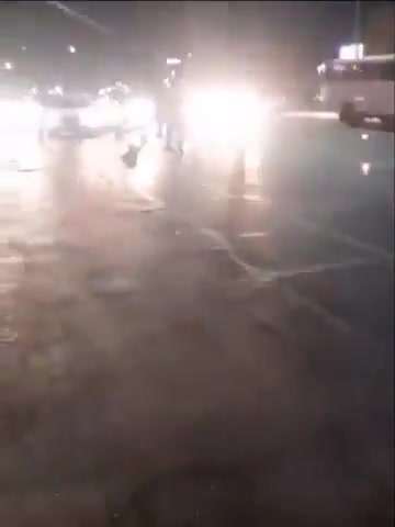 Yazd, central Iran: People returned to streets to protest against the regime on the seventh night of the nationwide uprising