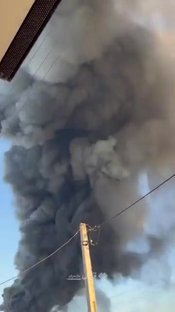 Explosions were reported at a factory in Amol, Mazandaran Province, Iran. Local media say a fire broke out at the facility, triggering the explosion