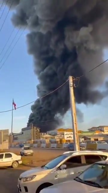Explosions were reported at a factory in Amol, Mazandaran Province, Iran. Local media say a fire broke out at the facility, triggering the explosion