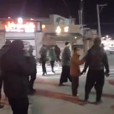 Qahdarijan (Isfahan province), central Iran: People held nightly anti-regime protest rallies and chanted:Down with Khamenei.Khamenei you monster, we will bring you down.