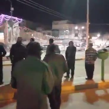 Qahdarijan (Isfahan province), central Iran: People held nightly anti-regime protest rallies and chanted:Down with Khamenei.Khamenei you monster, we will bring you down.