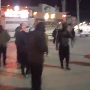 Qahdarijan (Isfahan province), central Iran: People held nightly anti-regime protest rallies and chanted:Down with Khamenei.Khamenei you monster, we will bring you down.