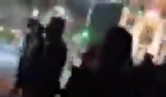 Khomeynishahr, central Iran: The youth held a nightly protest rally, lit fires and chanted anti-regime slogans:Down with Khamenei.Poverty, corruption, high prices, we will overthrow the regime.
