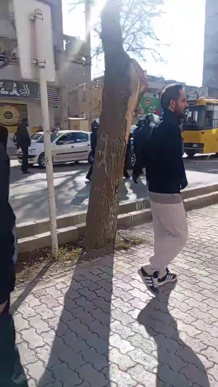 Protests have broken out in the city of Nishapur.