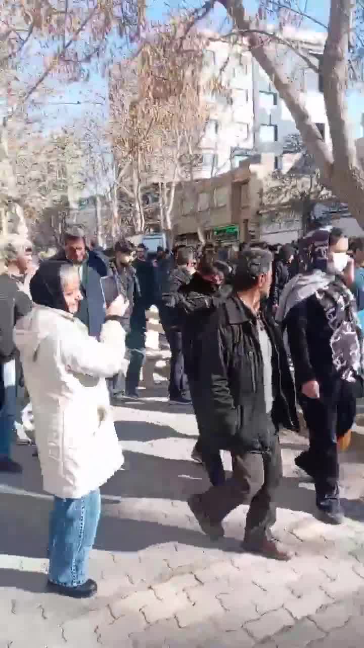 Protests have broken out in the city of Nishapur.