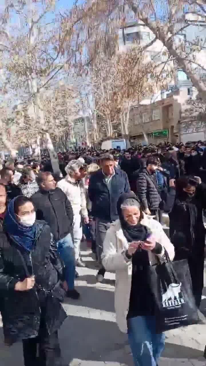 Protests have broken out in the city of Nishapur.