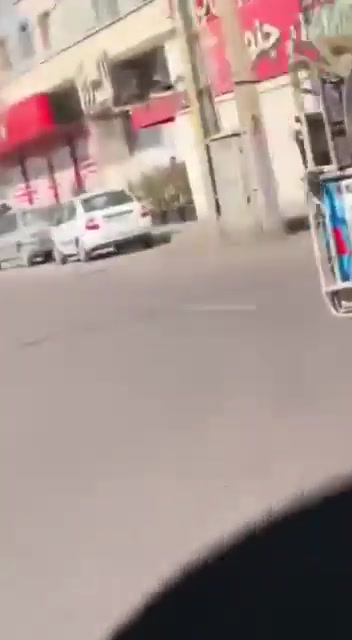 Popular protests erupt in Shiraz, Iran.