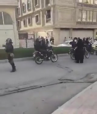 Massive protests are taking place in Bandar Abbas in southern Ahvaz, Iran.