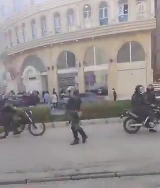 Massive protests are taking place in Bandar Abbas in southern Ahvaz, Iran.