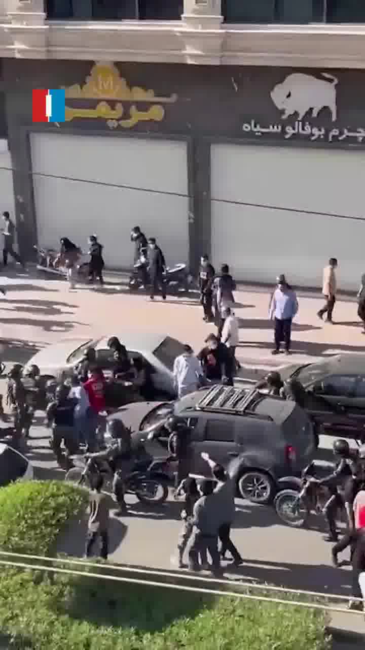 Clashes erupted between protesters and security forces in the port city of Bandar Abbas on Wednesday, according to videos received by Iran International