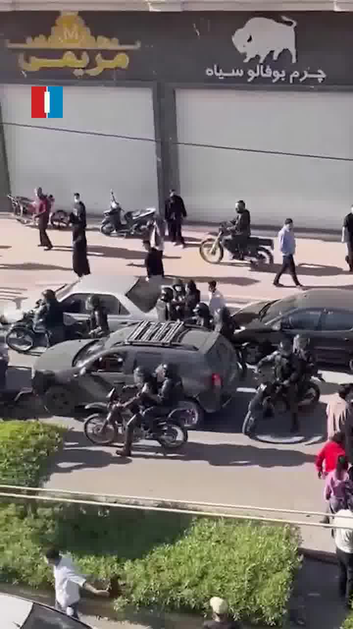 Clashes erupted between protesters and security forces in the port city of Bandar Abbas on Wednesday, according to videos received by Iran International