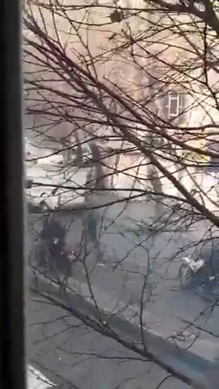 Shemiran Now, Al‑Ghadir Square, Tehran: Crowds are gathered in Al‑Ghadir Square chanting against the regime's Supreme Leader and dictatorship, calling for freedom