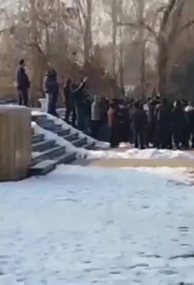 Urmia, northwest Iran:Students at Urmia University held anti-regime protest rallies, chanting, Students will die but won't accept humiliation.