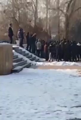 Urmia, northwest Iran:Students at Urmia University held anti-regime protest rallies, chanting, Students will die but won't accept humiliation.