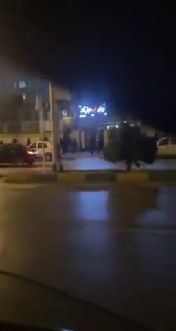 Mashhad, northeast Iran:Nightly anti-regime protest rally in Haft-e Tir Blvd. Protesters are chanting, This is the year of blood, Seyyed Ali [Khamenei] will be overthrown.