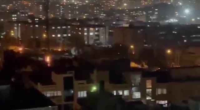 Fuladshahr, central Iran: Nightly protest rallies on the 13th day of the nationwide uprising