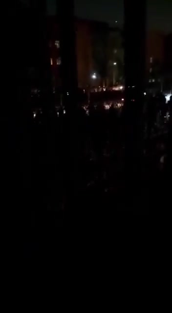 Shiraz, southern Iran: During nightly protests, people chanted, This is the year of blood, Seyyed Ali [Khamenei] will be overthrown.