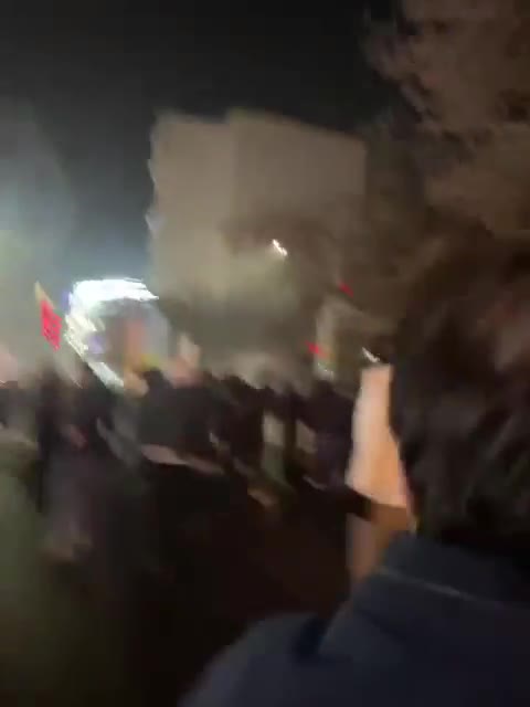 Tabriz, NE Iran Iran Protests in Tabriz last night. The sounds of security forces attacking protesters can be heard