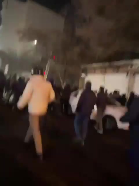 Tabriz, NE Iran Iran Protests in Tabriz last night. The sounds of security forces attacking protesters can be heard