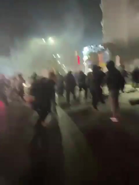 Tabriz, NE Iran Iran Protests in Tabriz last night. The sounds of security forces attacking protesters can be heard