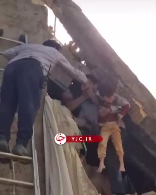 Four were killed in a gas explosion in a residential building in Iran's southwestern city of Ahvaz. Rescuers pulled a woman and a 3-year-old child alive from the rubble. The incident was caused by a gas leak