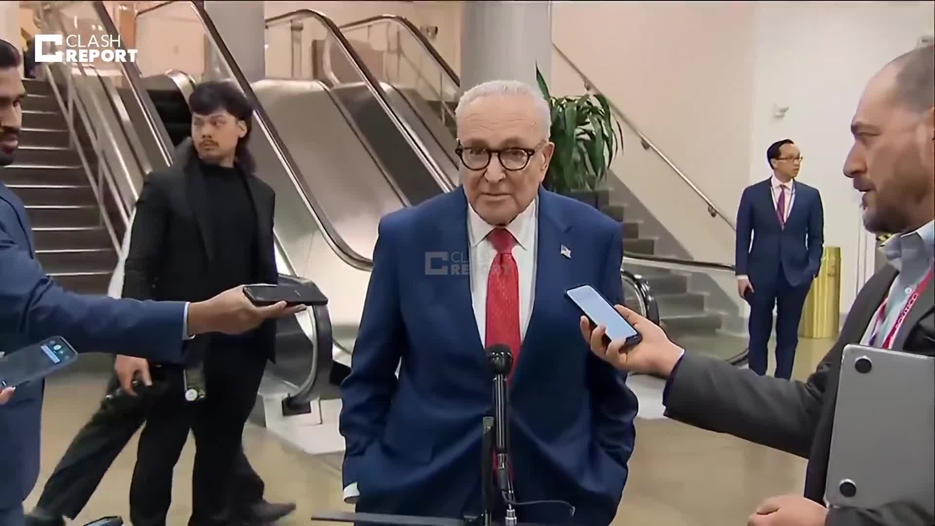 Senate Minority Leader Chuck Schumer following Gang of Eight briefing on Iran:  Look, this is serious. The administration has to make its case to the American people