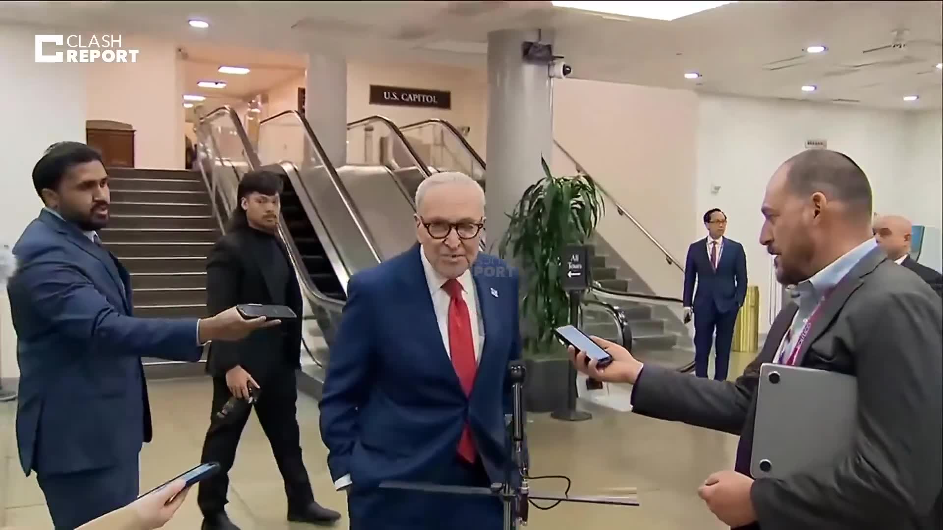 Senate Minority Leader Chuck Schumer following Gang of Eight briefing on Iran:  Look, this is serious. The administration has to make its case to the American people