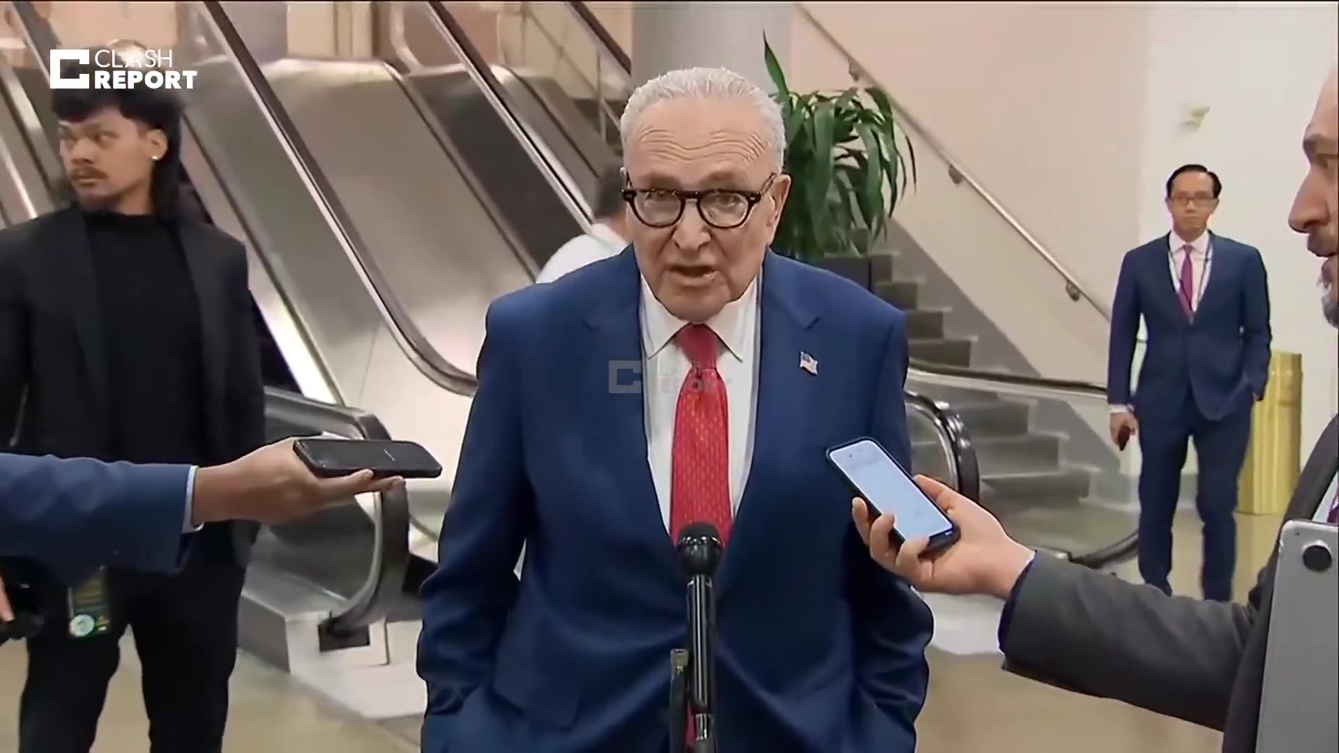 Senate Minority Leader Chuck Schumer following Gang of Eight briefing on Iran:  Look, this is serious. The administration has to make its case to the American people